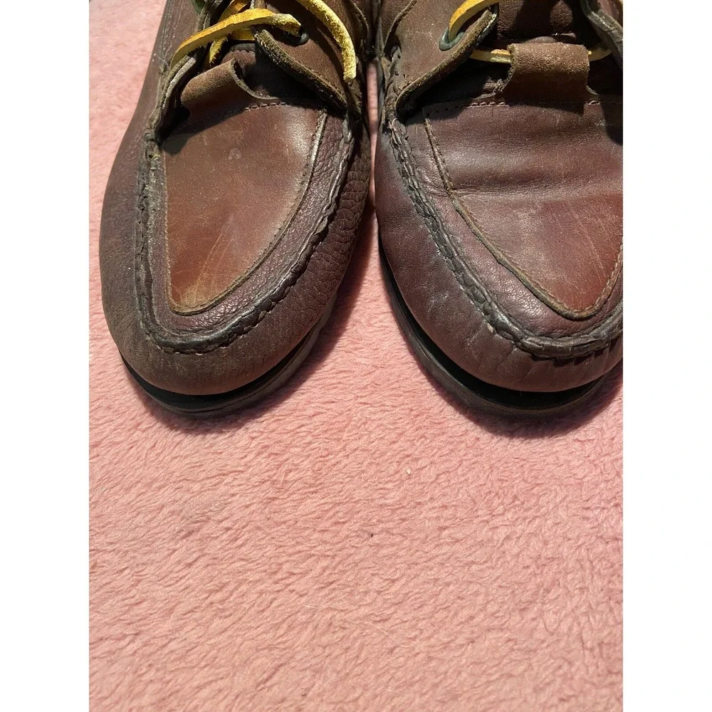 Timberland Women's 790193 Waterproof Brown Leather Boots  Size 8.5 Lace‎ up